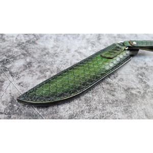 ЕЛЬФОРИН авторський ніж ручної роботи Gryfon knives, сталь М390, 63 HRC, купити замовити в Україні. Photo 3